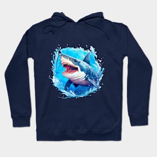 Shark the terror of the seas Hoodie